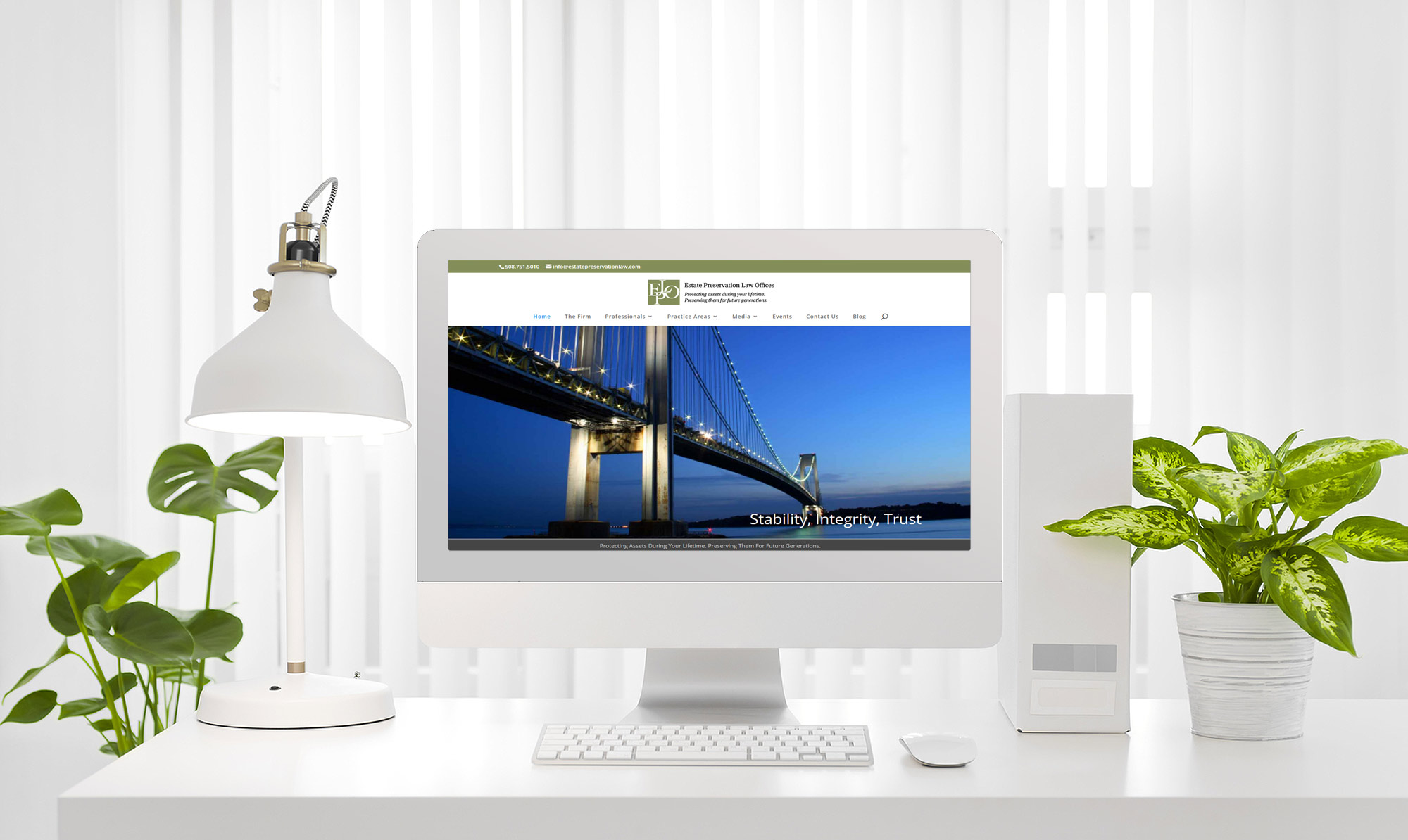 Estate Preservation Law Offices Worcester MA - Web Design by imagine Web Designs Worcester MA