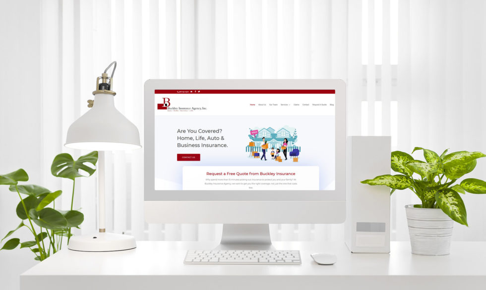 Buckley Insurance New Imagine Web Designs